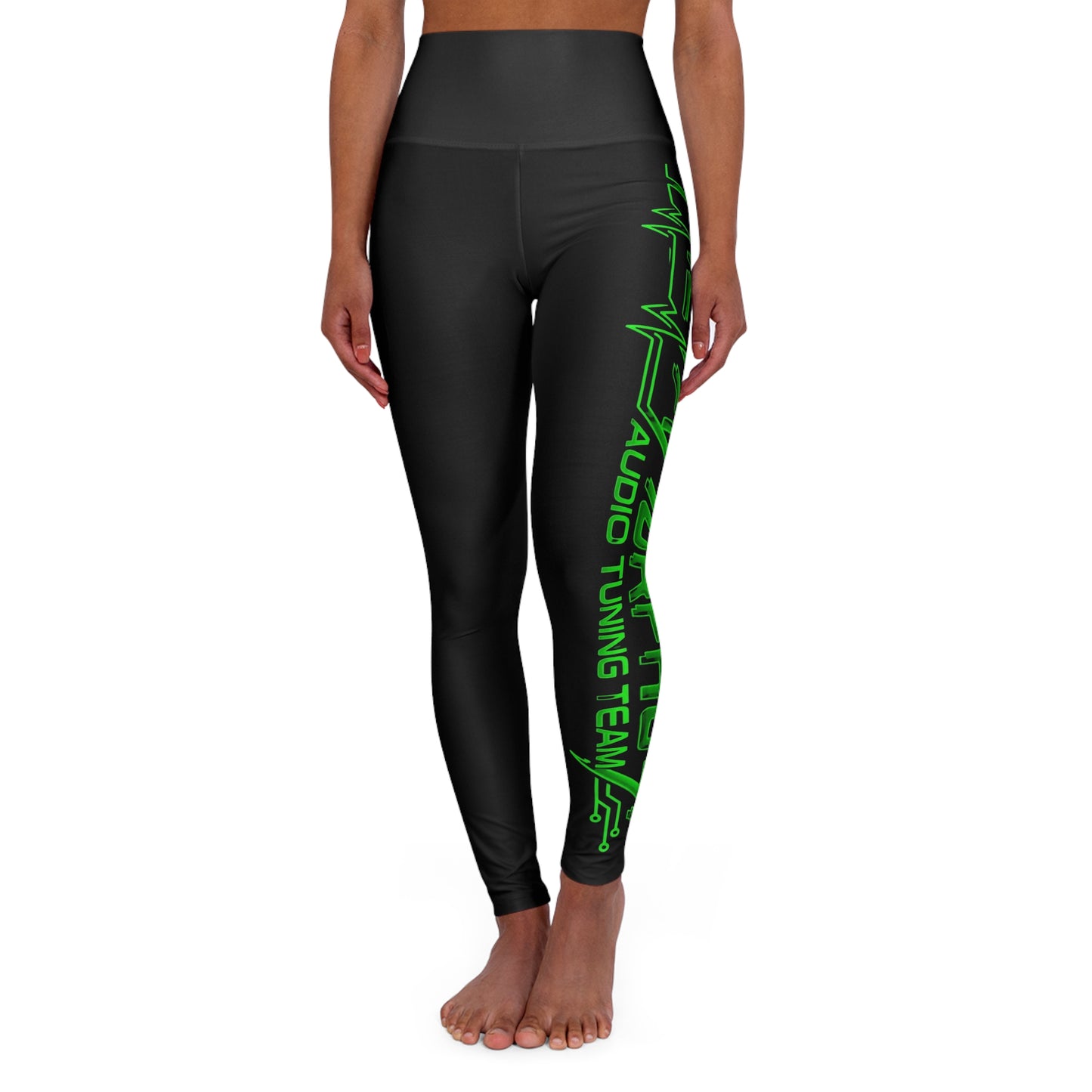 High Waisted Yoga Leggings (AOP)